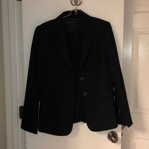 Antonio Melanie Pinstripe Skirt Suit